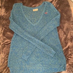 Blue/green sweater